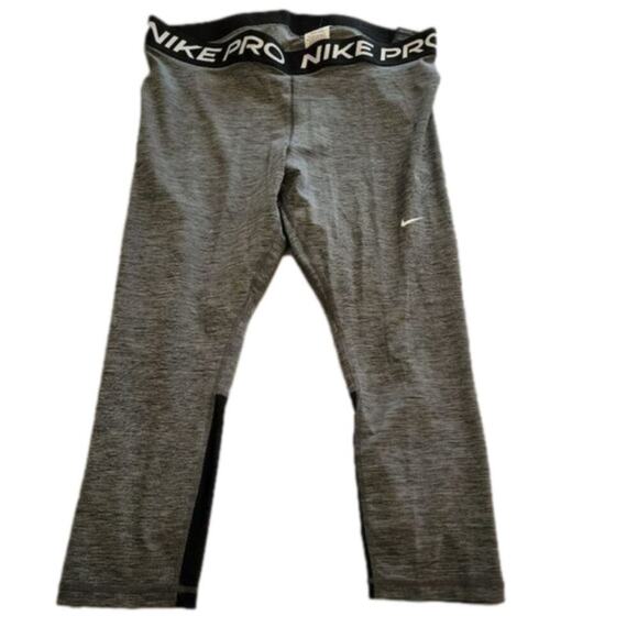 Nike pro mesh active athletic workout leggings plus size 2X new! - Picture 3 of 13